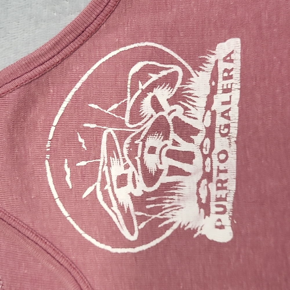 Vintage "Puerto Galera" Crop Top